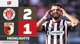 Bundesliga: FC St. Pauli 2 - 1 FC Augsburg (2025-2026)