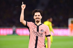 Vitinha marca no empate do campeão PSG em Nantes para a Liga francesa