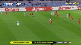 Serie A: Lazio vs Lecce, Golo 1-0 M. Guendouzi (2025-2026)
