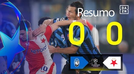 Liga Campeões: Atalanta 0 - 0 Slavia (2025-2026)