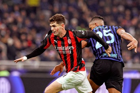 AC Milan vence Inter Milão e Roma é líder isolada em Itália