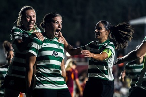 Sporting vira em Roma nos descontos e ganha vantagem na Liga dos Campeões feminina