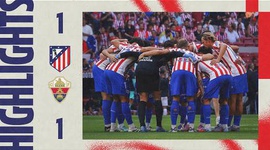 La Liga: Atlético Madrid 1 - 1 Elche (2025-2026)