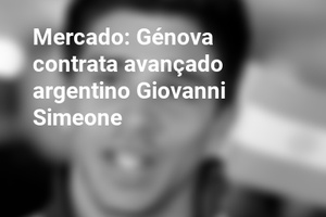 Mercado: Génova contrata avançado argentino Giovanni Simeone