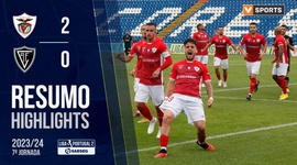 Liga Portugal 2 SABSEG: Santa Clara 2 - 0 Ac. Viseu (2023-2024)
