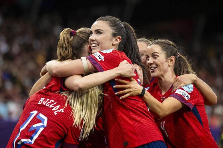 Europeu feminino: Noruega é a primeira apurada para os quartos de final
