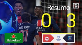 Liga Campeões: RB Salzburg 0 - 3 PSG (2024-2025)