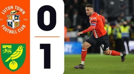 Championship: Luton Town 0 - 1 Norwich (2024-2025)