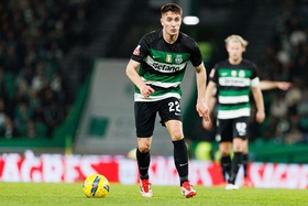 Liga dos Campeões: Fresneda agradece à equipa técnica de Rui Borges por ficar no Sporting