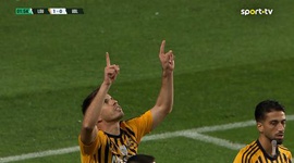 Liga Portugal 2 Meu Super: Lourosa vs U. Leiria, Golo 1-0 João Silva (2025-2026)