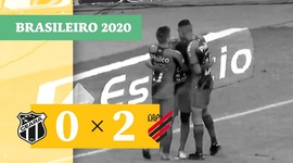 Brasileirão: Ceará 0 - 2 Athletico-PR (2020)