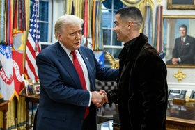Cristiano Ronaldo agradece convite e receção de Donald Trump na Casa Branca