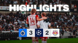 Liga Campeões: Club Brugge 3 - 2 RB Salzburg (2025-2026)