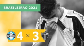 Brasileirão: Grêmio 4 - 3 Atlético-MG (2021)