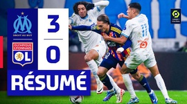 Ligue 1: Marseille 3 - 0 Lyon (2023-2024)