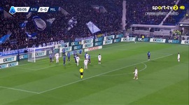 Serie A: Atalanta vs Milan, Golo 0-1 S. Ricci (2025-2026)