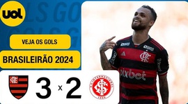 Brasileirão: Flamengo 3 - 2 Internacional (2024)