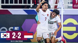 Campeonato Asiático Sub-23: Rep. Coreia S23 10 - 11 g.p Indonésia S23 (2024)