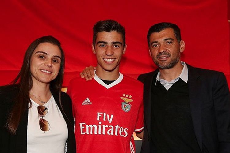 Mercado: Filho de Sérgio Conceição troca Benfica pelo FC Porto