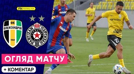 Liga Conferência Europa: Oleksandria 0 - 2 Partizan (2025-2026)
