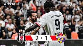 Super Ligi: Besiktas 2 - 1 Eyüpspor (2025-2026)