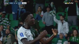 Allianz Cup: Sporting vs Alverca, Golo 2-0 Salvador Blopa (2025-2026)