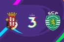 Liga 3: Caldas 1 - 0 Sporting (2023-2024)