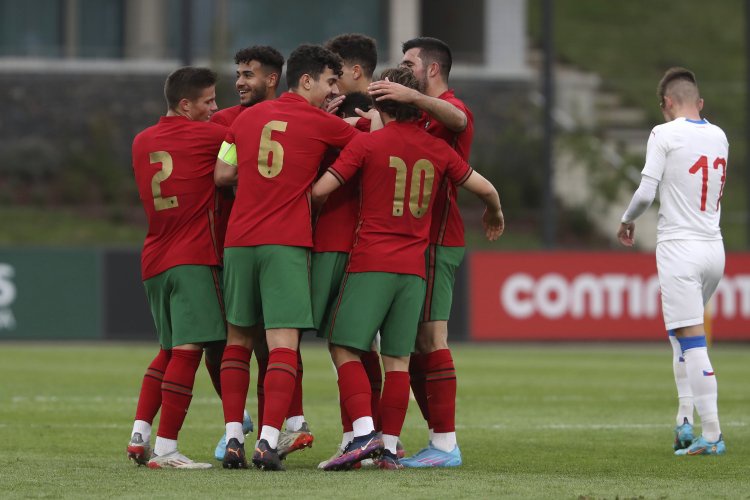 Seleção portuguesa de sub-20 vence República Checa por 3-0 em jogo de preparação