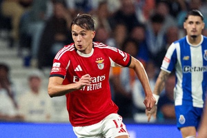 Amar Dedic recuperado no Benfica antes da receção ao Bayer Leverkusen para a Liga dos Campeões