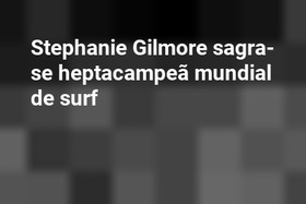 Stephanie Gilmore sagra-se heptacampeã mundial de surf