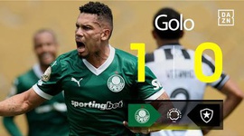 Mundial de Clubes: Palmeiras vs Botafogo, Golo 1-0 Paulinho (2025)