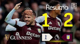Premier League: Tottenham 1 - 2 Aston Villa (2025-2026)