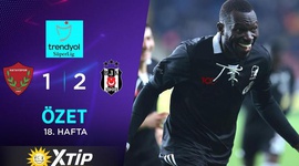 Super Ligi: Hatayspor 1 - 2 Besiktas (2023-2024)