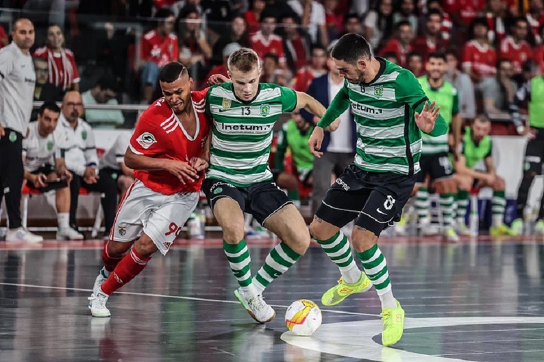 Sporting vence Benfica e empata final do Nacional de hóquei em patins