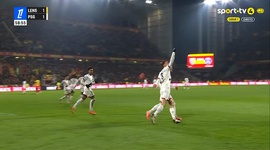 Ligue 1: Lens vs PSG, Golo 1-1 Fabián Ruiz (2024-2025)