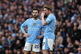 Bernardo Silva desabafa sobre saída de De Bruyne: "Sai um pouco de alma do City"