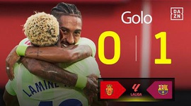 La Liga: Mallorca vs Barcelona, Golo 0-1 Raphinha (2025-2026)