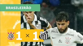 Brasileirão: Corinthians 1 - 1 Santos (2023)