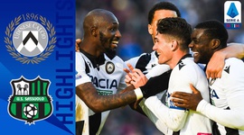 Serie A: Udinese 3 - 0 Sassuolo (2019-2020)