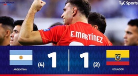 Copa América: Argentina 4 - 2 g.p Equador (2024)