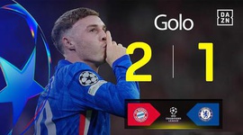 Liga Campeões: Bayern München vs Chelsea, Golo 2-1 Palmer (2025-2026)