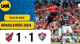 Brasileirão: Athletico-PR 1 - 1 Fluminense (2024)
