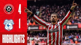 Championship: Sheffield Utd 4 - 1 Cardiff City (2022-2023)