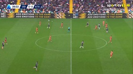 Serie A: Udinese vs Atalanta, Golo 1-0 N. Zaniolo (2025-2026)
