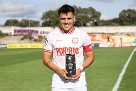 Martim Ribeiro é o Jogador do Mês de setembro na Liga Revelação