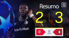 Liga Campeões: Girona 2 - 3 Feyenoord (2024-2025)