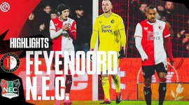 Eredivisie League: Feyenoord 2 - 2 NEC (2023-2024)