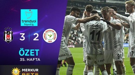 Super Ligi: Besiktas 3 - 2 Rizespor (2023-2024)