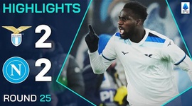Serie A: Lazio 2 - 2 Napoli (2024-2025)