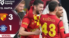 Super Ligi: Göztepe Izmir 3 - 1 Adana Demirspor (2024-2025)